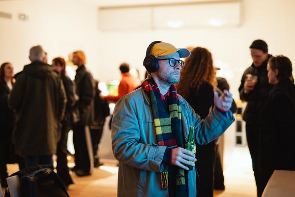 Eröffnung „Domesticated“ (The Hall. PART International Art Residency Austria, 8.11. - 13.12.2025) Foto: eSeL.at - Robert Puteanu