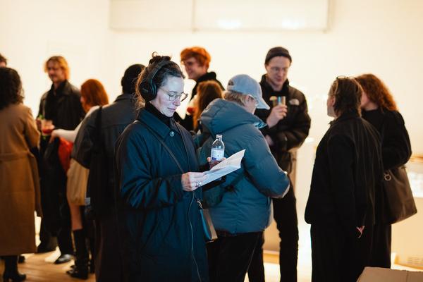 Eröffnung „Domesticated“ (The Hall. PART International Art Residency Austria, 8.11. - 13.12.2025) Foto: eSeL.at - Robert Puteanu