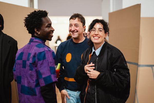 Eröffnung „Domesticated“ (The Hall. PART International Art Residency Austria, 8.11. - 13.12.2025) Foto: eSeL.at - Robert Puteanu