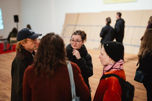 Eröffnung „Domesticated“ (The Hall. PART International Art Residency Austria, 8.11. - 13.12.2025) Foto: eSeL.at - Robert Puteanu