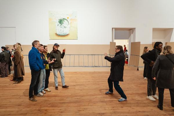 Eröffnung „Domesticated“ (The Hall. PART International Art Residency Austria, 8.11. - 13.12.2025) Foto: eSeL.at - Robert Puteanu