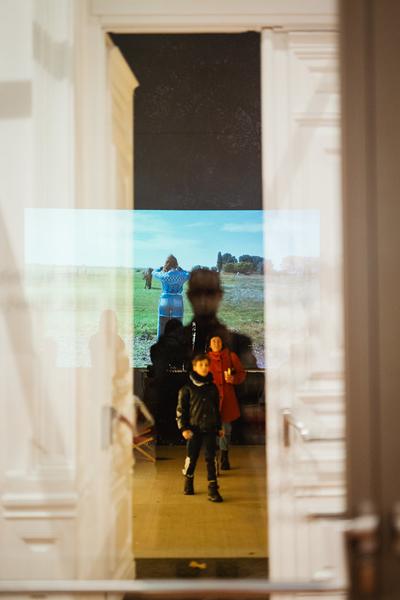 Eröffnung „Domesticated“ (The Hall. PART International Art Residency Austria, 8.11. - 13.12.2025) Foto: eSeL.at - Robert Puteanu