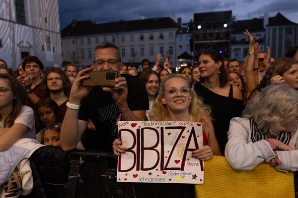 Domplatz Open Air: BIBIZA (Domplatz St. Pölten, 12.9.2026) Foto: eSeL.at - Lorenz Seidler