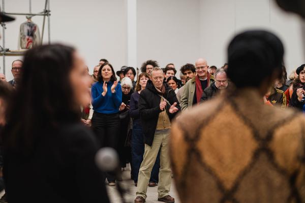 Eröffnung Duane Linklater / Mimi Ọnụọha / Cevdet Erek (Secession, 29.11.2025) Foto: eSeL.at - Natascha Unkart