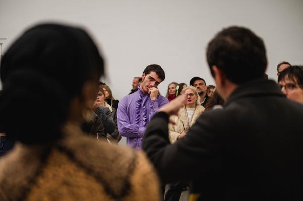 Eröffnung Duane Linklater / Mimi Ọnụọha / Cevdet Erek (Secession, 29.11.2025) Foto: eSeL.at - Natascha Unkart