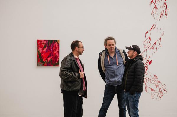 Eröffnung Duane Linklater / Mimi Ọnụọha / Cevdet Erek (Secession, 29.11.2025) Foto: eSeL.at - Natascha Unkart