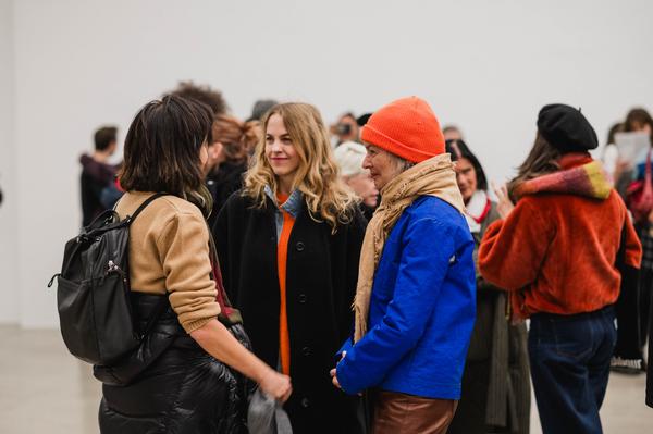 Eröffnung Duane Linklater / Mimi Ọnụọha / Cevdet Erek (Secession, 29.11.2025) Foto: eSeL.at - Natascha Unkart