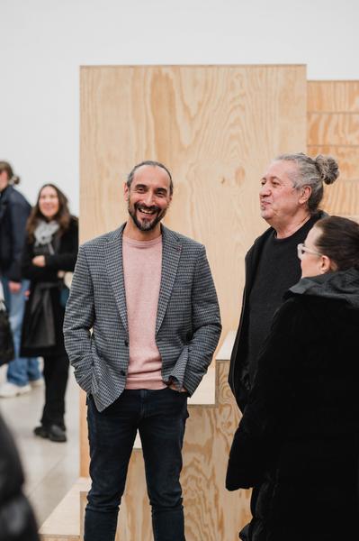 Eröffnung Duane Linklater / Mimi Ọnụọha / Cevdet Erek (Secession, 29.11.2025) Foto: eSeL.at - Natascha Unkart