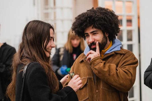 Eröffnung Duane Linklater / Mimi Ọnụọha / Cevdet Erek (Secession, 29.11.2025) Foto: eSeL.at - Natascha Unkart