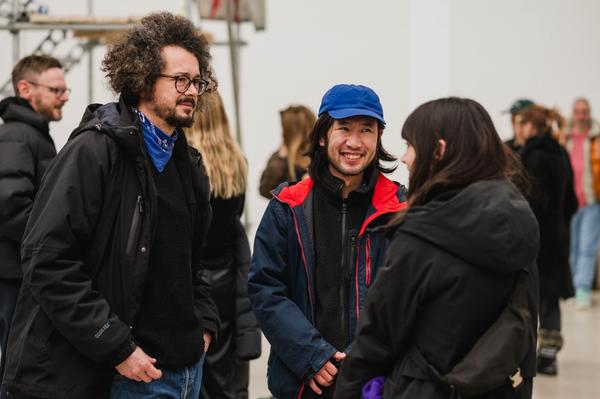 Eröffnung Duane Linklater / Mimi Ọnụọha / Cevdet Erek (Secession, 29.11.2025) Foto: eSeL.at - Natascha Unkart