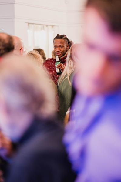 Eröffnung Duane Linklater / Mimi Ọnụọha / Cevdet Erek (Secession, 29.11.2025) Foto: eSeL.at - Natascha Unkart