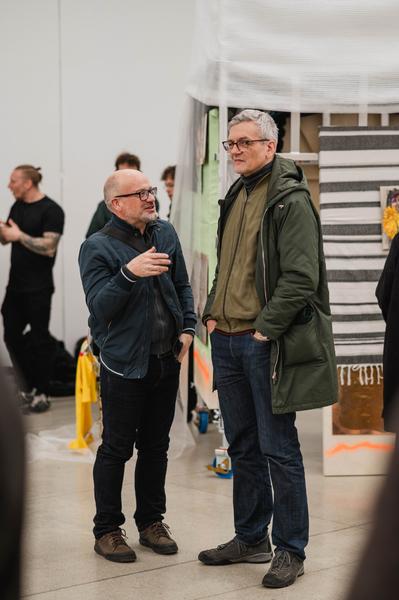 Eröffnung Duane Linklater / Mimi Ọnụọha / Cevdet Erek (Secession, 29.11.2025) Foto: eSeL.at - Natascha Unkart