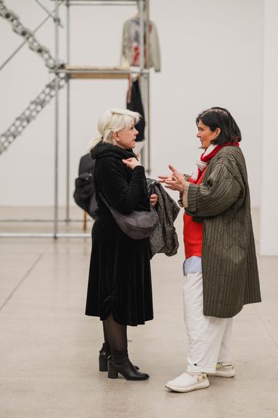 Eröffnung Duane Linklater / Mimi Ọnụọha / Cevdet Erek (Secession, 29.11.2025) Foto: eSeL.at - Natascha Unkart