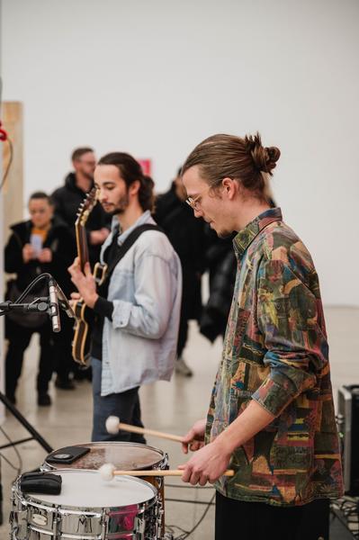 Eröffnung Duane Linklater / Mimi Ọnụọha / Cevdet Erek (Secession, 29.11.2025) Foto: eSeL.at - Natascha Unkart