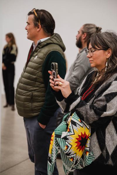 Eröffnung Duane Linklater / Mimi Ọnụọha / Cevdet Erek (Secession, 29.11.2025) Foto: eSeL.at - Natascha Unkart