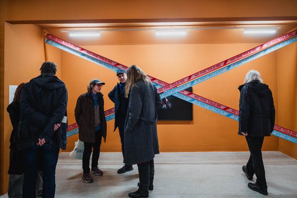 Eröffnung Duane Linklater / Mimi Ọnụọha / Cevdet Erek (Secession, 29.11.2025) Foto: eSeL.at - Natascha Unkart