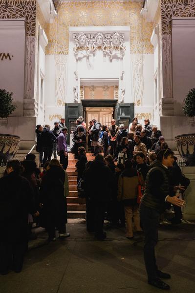 Eröffnung Duane Linklater / Mimi Ọnụọha / Cevdet Erek (Secession, 29.11.2025) Foto: eSeL.at - Natascha Unkart