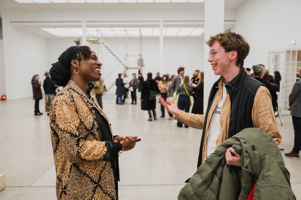 Eröffnung Duane Linklater / Mimi Ọnụọha / Cevdet Erek (Secession, 29.11.2025) Foto: eSeL.at - Natascha Unkart