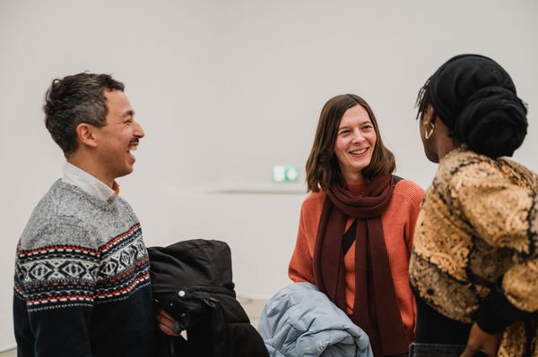 Eröffnung Duane Linklater / Mimi Ọnụọha / Cevdet Erek (Secession, 29.11.2025) Foto: eSeL.at - Natascha Unkart