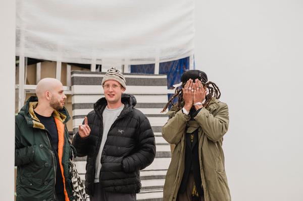 Eröffnung Duane Linklater / Mimi Ọnụọha / Cevdet Erek (Secession, 29.11.2025) Foto: eSeL.at - Natascha Unkart