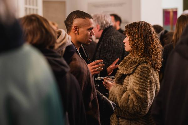 Eröffnung Duane Linklater / Mimi Ọnụọha / Cevdet Erek (Secession, 29.11.2025) Foto: eSeL.at - Natascha Unkart