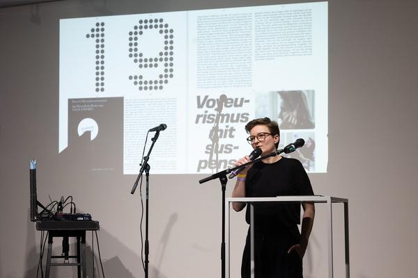 Buchpräsentation &quot;How to Do Things with VALIE EXPORT&quot; @ Ein Fest für VALIE EXPORT (Österreichisches Filmmuseum @ Belvedere21, 21.5.2025) Foto: eSeL.at - Lorenz Seidler