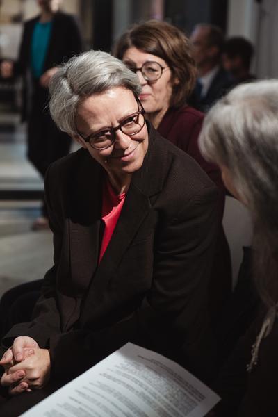 Eingestickt. Zur Erinnerung an 67 Menschen, die 1940 in Hartheim ermordet wurden. 10.12.2025 - 10.05.2026 (Haus der Geschichte Österreich, 10.12.2025) Foto: eSeL.at - Robert Puteanu