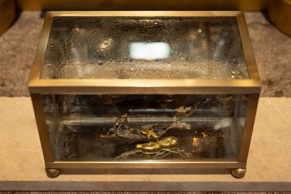 Elias Franziskus Grüner "Ein erlösendes Ende, ein endloser Anfang" (Jesuitenkirche, 3.12.2025 - 28.2.2026) Foto: eSeL.at - Lorenz Seidler