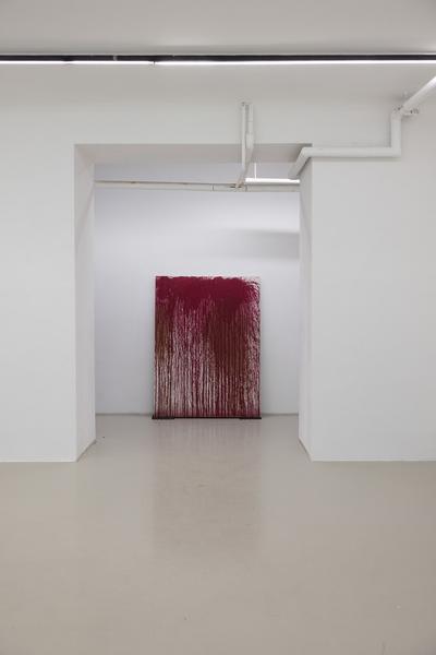 "Embodied Rituals" - Donna Huanca, Harminder Judge &amp; Hermann Nitsch (Galerie Kandlhofer, 21.5. - 20.6.2025) Foto: eSeL.at - Lorenz Seidler