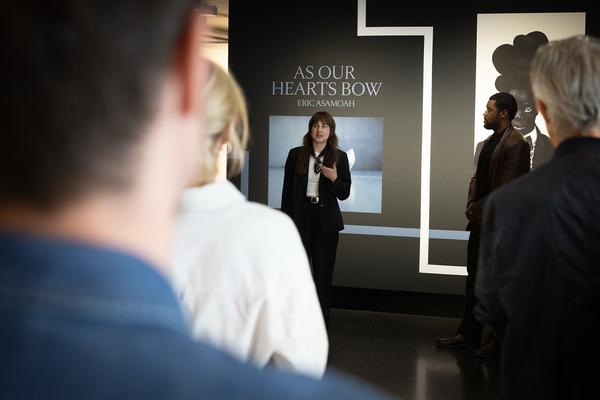 Eric Asamoah "As Our Hearts Bow" (Foto Arsenal Wien, 19.9.2026 – 10.1.2027) Foto: eSeL.at - Lorenz Seidler