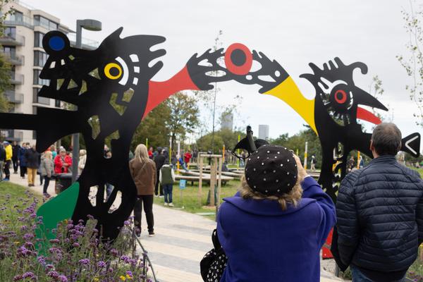 Eröffnung Andre Heller &quot;Bank Austria Park&quot; (Mühlschüttelpark, 4.10.2025) Foto: eSeL.at - Lorenz Seidler