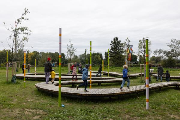 Eröffnung Andre Heller &quot;Bank Austria Park&quot; (Mühlschüttelpark, 4.10.2025) Foto: eSeL.at - Lorenz Seidler