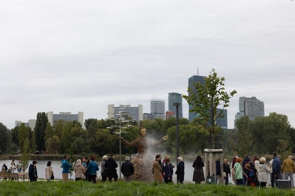 Eröffnung Andre Heller &quot;Bank Austria Park&quot; (Mühlschüttelpark, 4.10.2025) Foto: eSeL.at - Lorenz Seidler