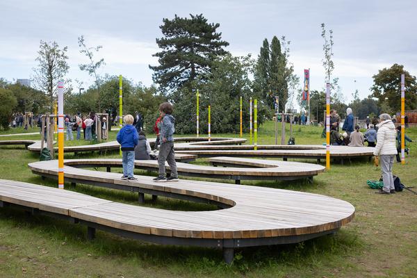 Eröffnung Andre Heller "Bank Austria Park" (Mühlschüttelpark, 4.10.2025) Foto: eSeL.at - Lorenz Seidler