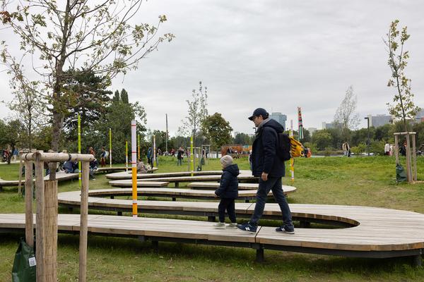 Eröffnung Andre Heller "Bank Austria Park" (Mühlschüttelpark, 4.10.2025) Foto: eSeL.at - Lorenz Seidler