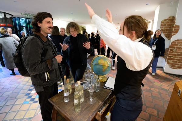 Eröffnung Klima Biennale 2026 (KunstHausWien / Museum Hundertwasser, 09.04.2026) Foto: eSeL.at - Joanna Pianka