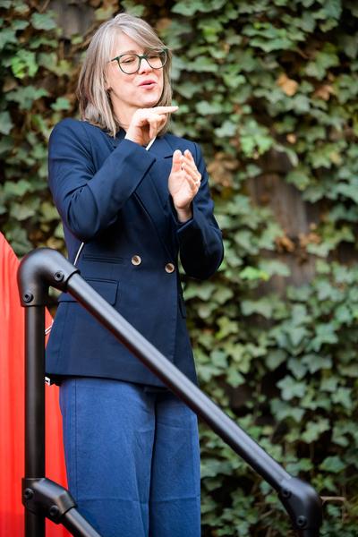 Eröffnung Klima Biennale 2026 (KunstHausWien / Museum Hundertwasser, 09.04.2026) Foto: eSeL.at - Joanna Pianka