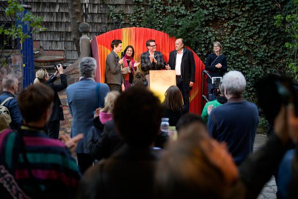 Eröffnung Klima Biennale 2026 (KunstHausWien / Museum Hundertwasser, 09.04.2026) Foto: eSeL.at - Joanna Pianka