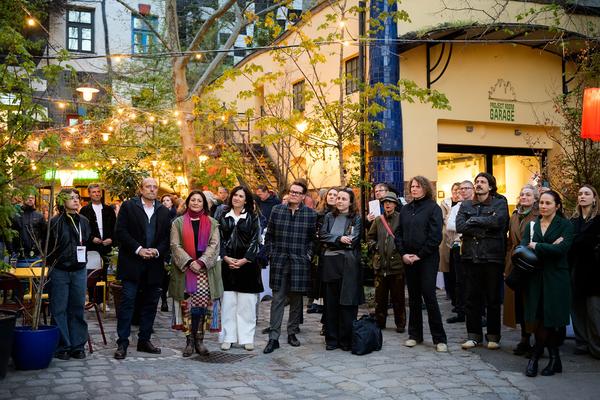 Eröffnung Klima Biennale 2026 (KunstHausWien / Museum Hundertwasser, 09.04.2026) Foto: eSeL.at - Joanna Pianka