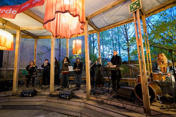 Eröffnung Klima Biennale 2026 (KunstHausWien / Museum Hundertwasser, 09.04.2026) Foto: eSeL.at - Joanna Pianka