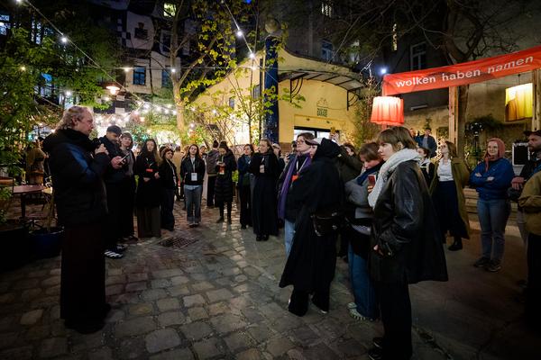 Eröffnung Klima Biennale 2026 (KunstHausWien / Museum Hundertwasser, 09.04.2026) Foto: eSeL.at - Joanna Pianka