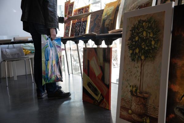 eSeL: Die Entsetzliche-Kunst-Tauschbörse LINZ  (26.3.2017, OK Linz) <a href="https://esel.at/termin/89417" rel="noreferrer nofollow">esel.at/termin/89417</a> | Foto: <a href="http://eSeL.at" rel="noreferrer nofollow">eSeL.at</a> Foto: eSeL.at - Lorenz Seidler