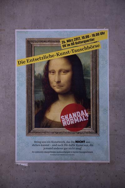 eSeL: Die Entsetzliche-Kunst-Tauschbörse LINZ  (26.3.2017, OK Linz) <a href="https://esel.at/termin/89417" rel="noreferrer nofollow">esel.at/termin/89417</a> | Foto: <a href="http://eSeL.at" rel="noreferrer nofollow">eSeL.at</a> Foto: eSeL.at - Lorenz Seidler