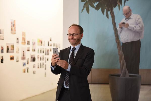 eSeL: Fotosalon Seidler. Ausstellungsbesuch von Bundespräsident Heinz Fischer. (Christine König Galerie, 28.8.2015) Foto: <a href="http://eSeL.at" rel="noreferrer nofollow">eSeL.at</a> - Joanna Pianka Foto: eSeL.at - Joanna Pianka