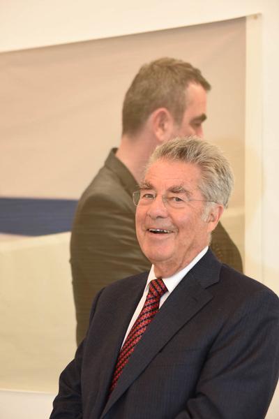 eSeL: Fotosalon Seidler. Ausstellungsbesuch von Bundespräsident Heinz Fischer. (Christine König Galerie, 28.8.2015) Foto: <a href="http://eSeL.at" rel="noreferrer nofollow">eSeL.at</a> - Joanna Pianka Foto: eSeL.at - Joanna Pianka