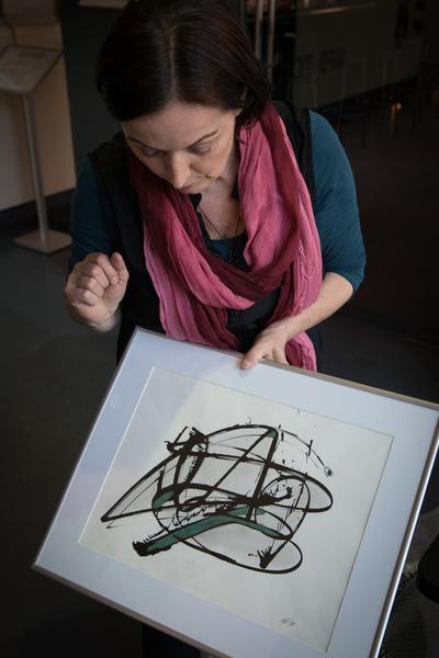eSeL "Die Entsetzliche-Kunst-Tauschbörse" (OK/OÖ Kulturquartier Linz, 26.3.2017) Foto: eSeL.at - Lorenz Seidler