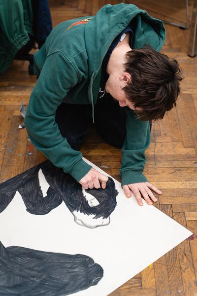 Angewandte Einblicke: die Klasse Jan Svenungsson – Zeichnung und Druckgrafik (Universität für angewandte Kunst, 11.11.2025) Foto: eSeL.at - Robert Puteanu