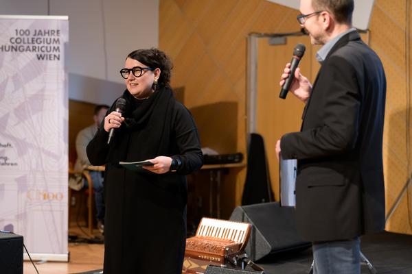EUNIC Literaturwoche Wien – Eröffnungsevent (Collegium Hungaricum Wien, 14.10.2025) Foto: eSeL.at - Joanna Pianka