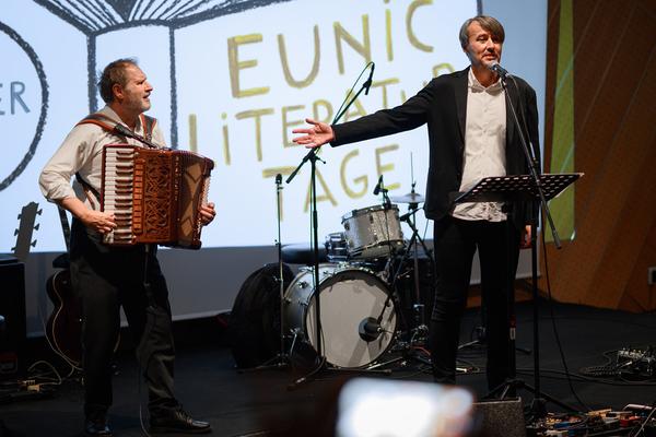 EUNIC Literaturwoche Wien – Eröffnungsevent (Collegium Hungaricum Wien, 14.10.2025) Foto: eSeL.at - Joanna Pianka