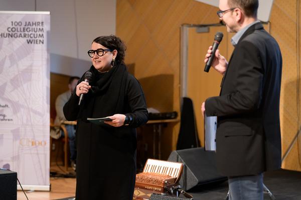 EUNIC Literaturwoche Wien – Eröffnungsevent (Collegium Hungaricum Wien, 14.10.2025) Foto: eSeL.at - Joanna Pianka